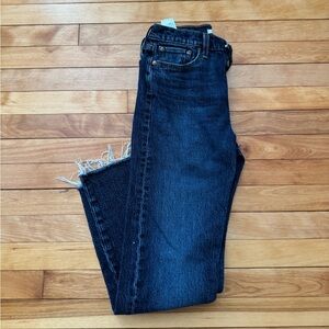 Levi’s Wedgie Straight Dark Wash Jean